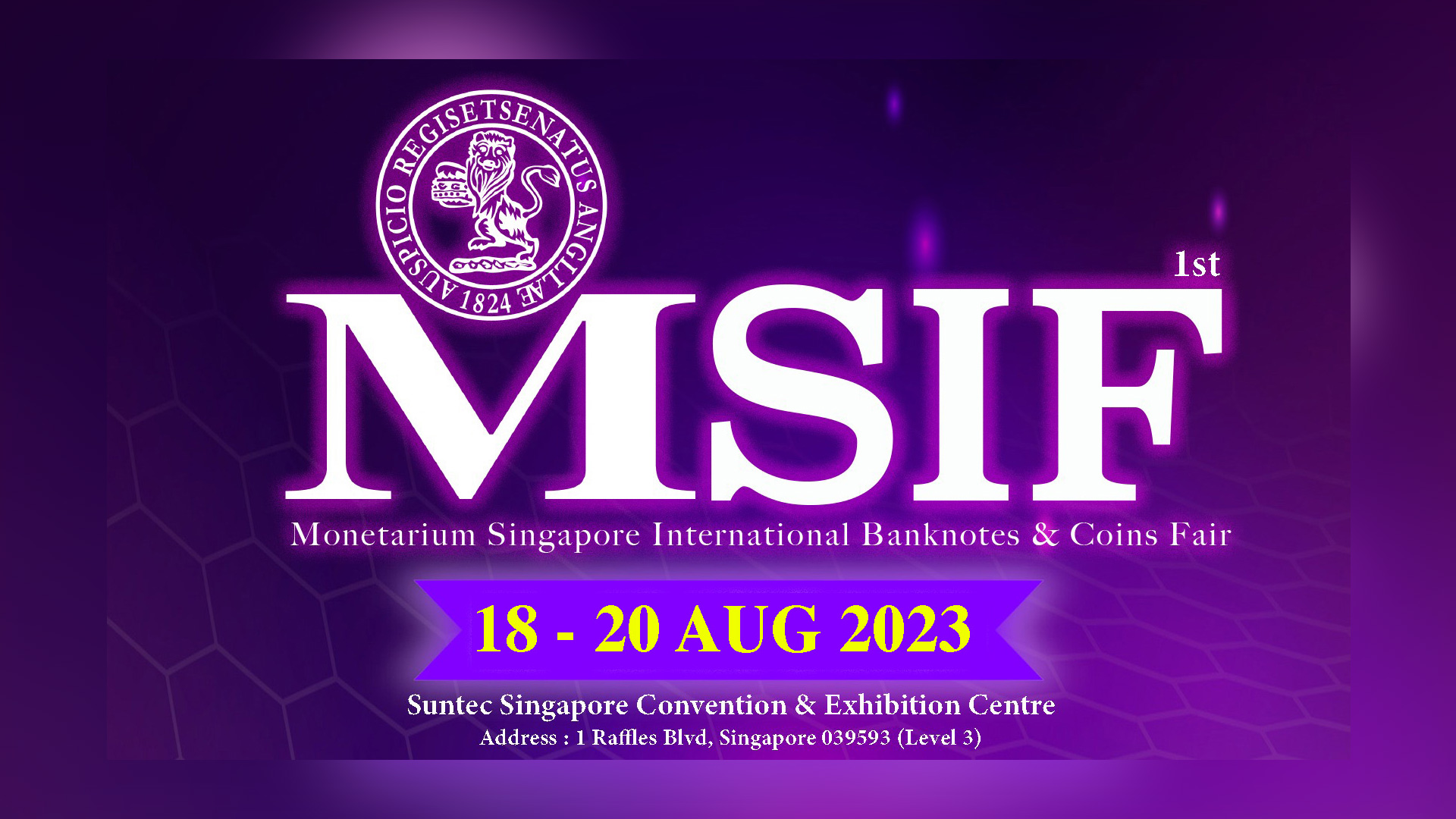 Monetarium Singapore International Banknotes & Coins Fair (MSIF) 2023