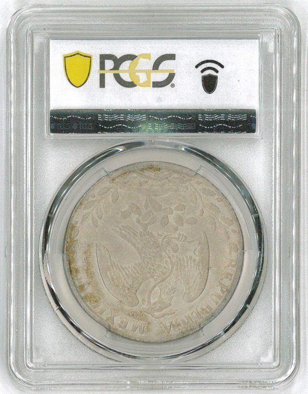 Mexico 8 Reales 1886 Pi LC PCGS AU 58 - Image 2