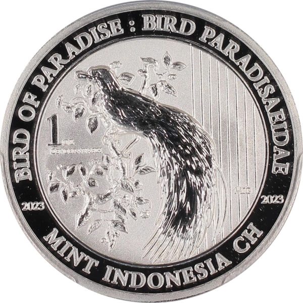 Mint Indonesia Commemorative Cenderawasih Fine Silver Medal